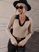 Turtleneck Flared Sleeves Sweater