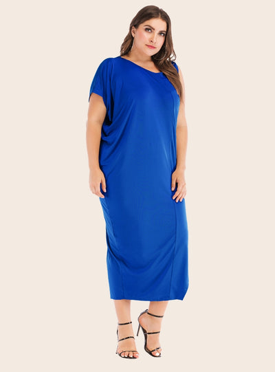 Irregular Elastic Temperament Long Dress