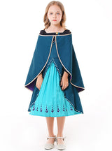 Children Princess Shawl Dress Performance Cosplay