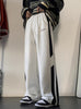 Leisure Straight Wide Leg High Waist Pant