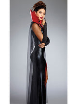 Halloween Witch Patent Leather Vampire Devil Costume