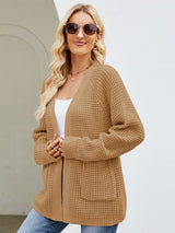 Retro Long Knitted Cardigan Sweater Coat