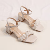 Medium Heel and Thick Heel Sandals