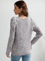 Round Neck Little Knitted Sweater