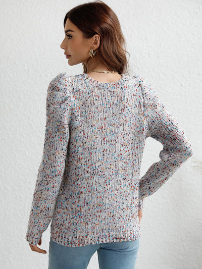 Round Neck Little Knitted Sweater