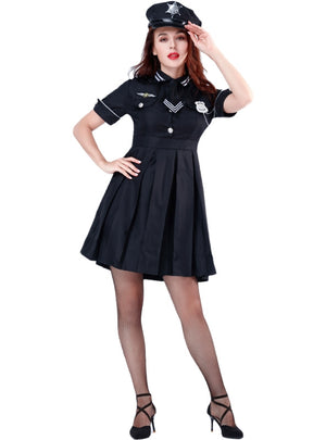 Black Pilot Sailor Suit Role-playing Cosplay