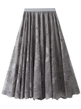Women Summer Lace Gauze Skirt