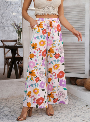 Bohemian Printed Casual Pants
