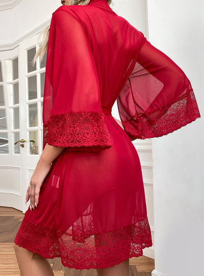 Sexy Mesh Lace Pajamas