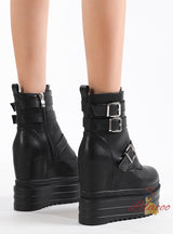 High-heeled Thick Soles Boots Shoes