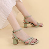 Summer Thick Heel Sandals