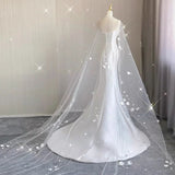 Mermaid White Satin Strapless Wedding Dress