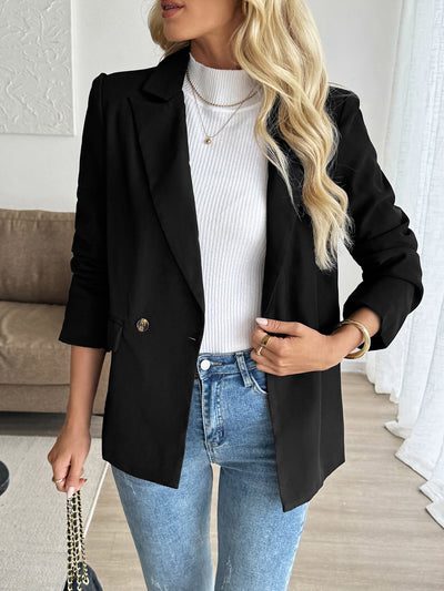 Fashion Leisure Black Jacket