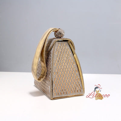 Women Dinner Beaded Handbag