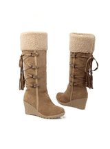 Winter Sheep Cake Wool Snow Boots