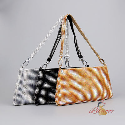 Rhinestone Handbag Dinner Bag