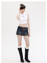 Sleeveless Slim Vest Top