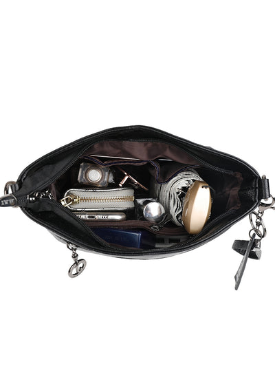 Soft Leather Large Capacity Commuter Handbag