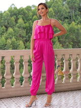 Casual Two-piece Pleated Pocket Suit