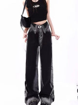 Wide-leg Trousers Loose Pant Jeans
