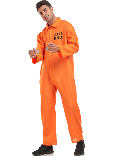 Orange Halloween Role-playing Male Costume