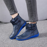 Women's Retro Sports Lace-up Booties