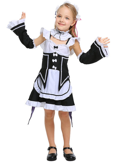 Cute Maid Uniform Anime Character Cosplay