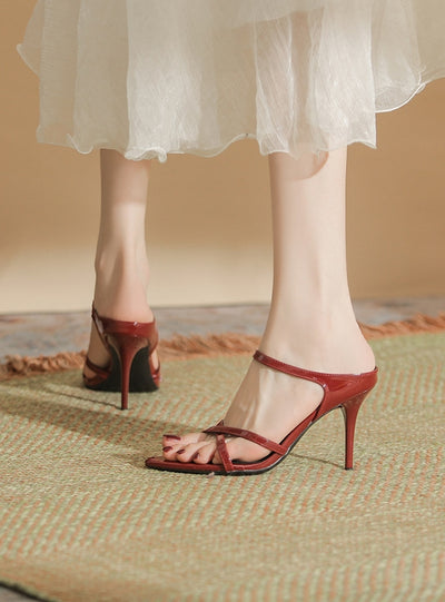 Thin-heeled Pointed High Heels Shoes