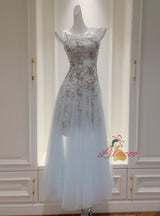 Sling Three-dimensional Gauze Dress