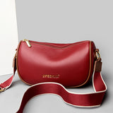 Soft Leather Slung Shoulder Bag