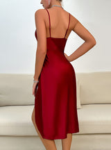 Solid Color Sleeveless Pajamas