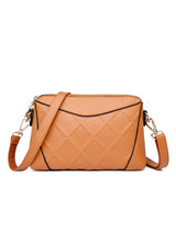 Shoulder Slung Rhombic Bag