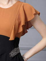 Sheath Beading Mother Of the Brides Dress