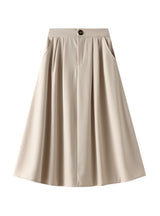 High Waist Slim Big Swing Skirt