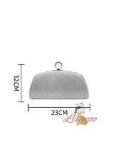 Deluxe Banquet Peacock Encrusted Dinner Bag