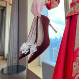 Pointed High-heeled Stiletto Shoes