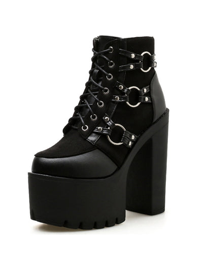 Thick-heeled Thick-soled Nightclub Ultra-high Boots