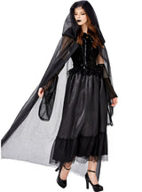 Halloween Costume Cloak Ghost Bride Dress