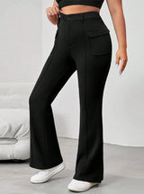 Retro Pocket Slim Flared Pant
