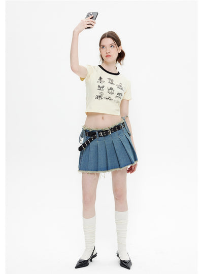 Round Neck and Short Sleeves T-shirt