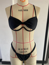 Sexy Women Tight Split Swimsuit