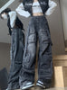 Wide-leg Loose Overalls Jeans