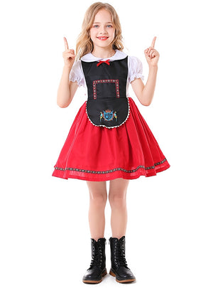 Red and Black Children Cosplay