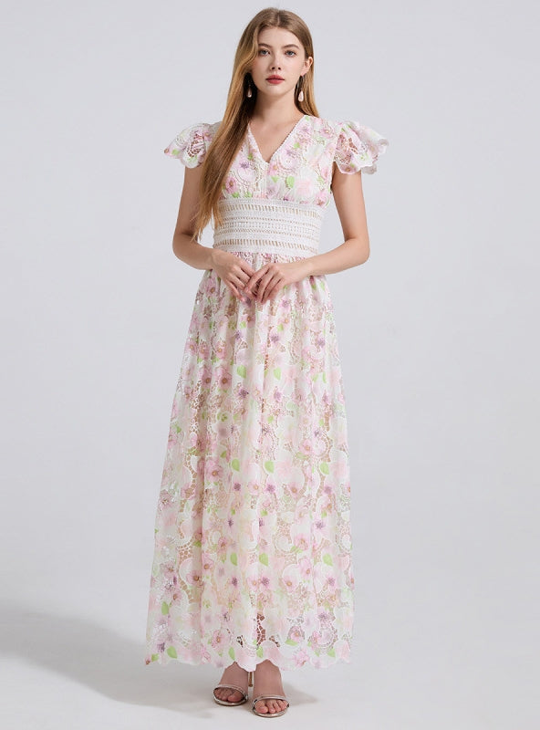 Women Heavy Industry V-neck Dress