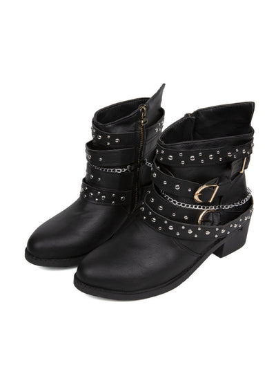 Punk Wind Rivet Martin Boots