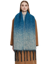 Thick Tassels Thickened Scarf