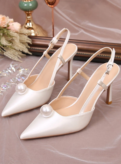 Pointed Toe-wrapped Stiletto Heels Sandals