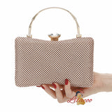 Diamond-encrusted Shoulder Handbag