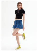 Embroidered Short-sleeved T-shirt