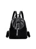 Student Travel Soft Leather Backpack